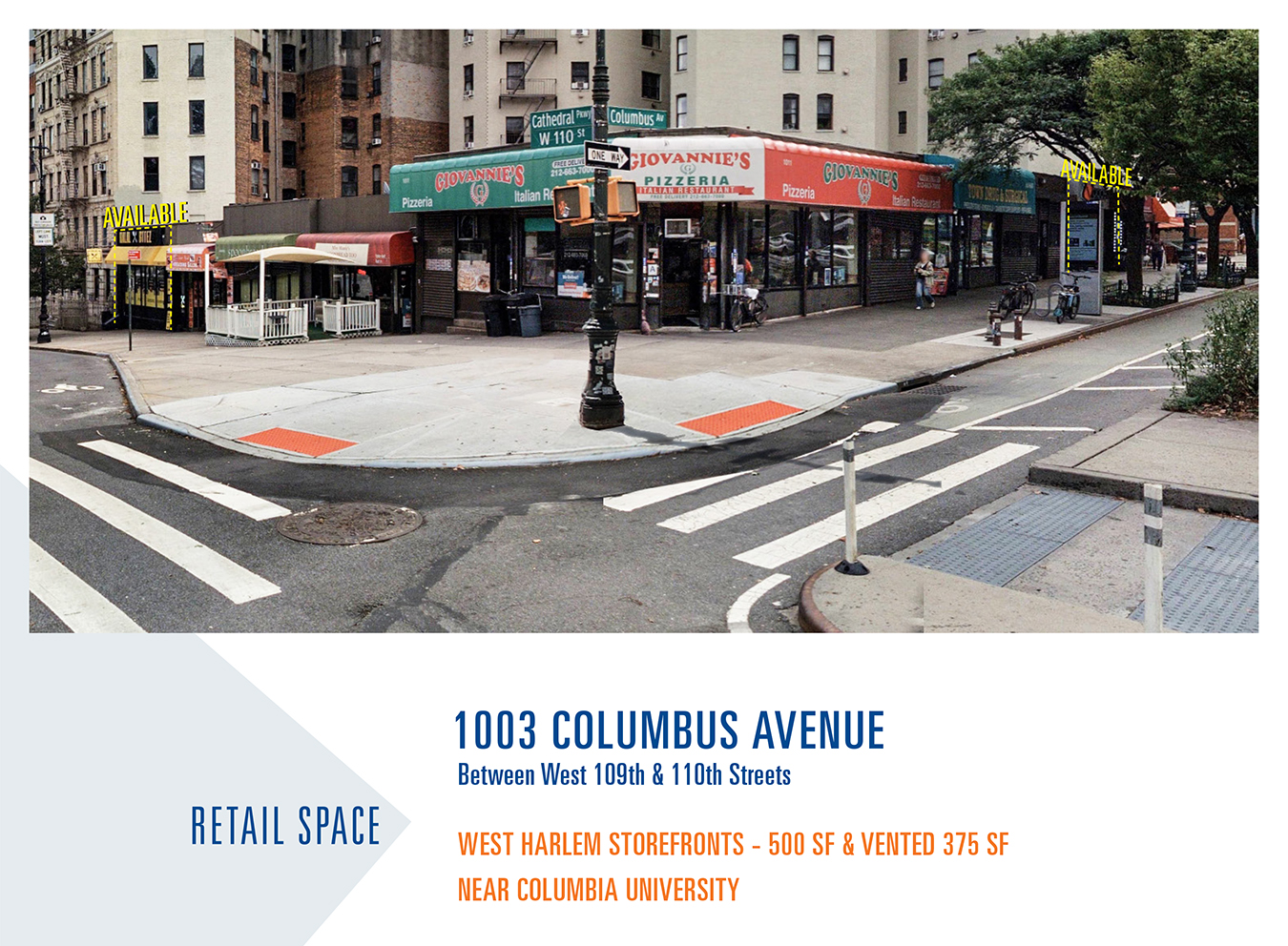 1003 Columbus Avenue, Ground