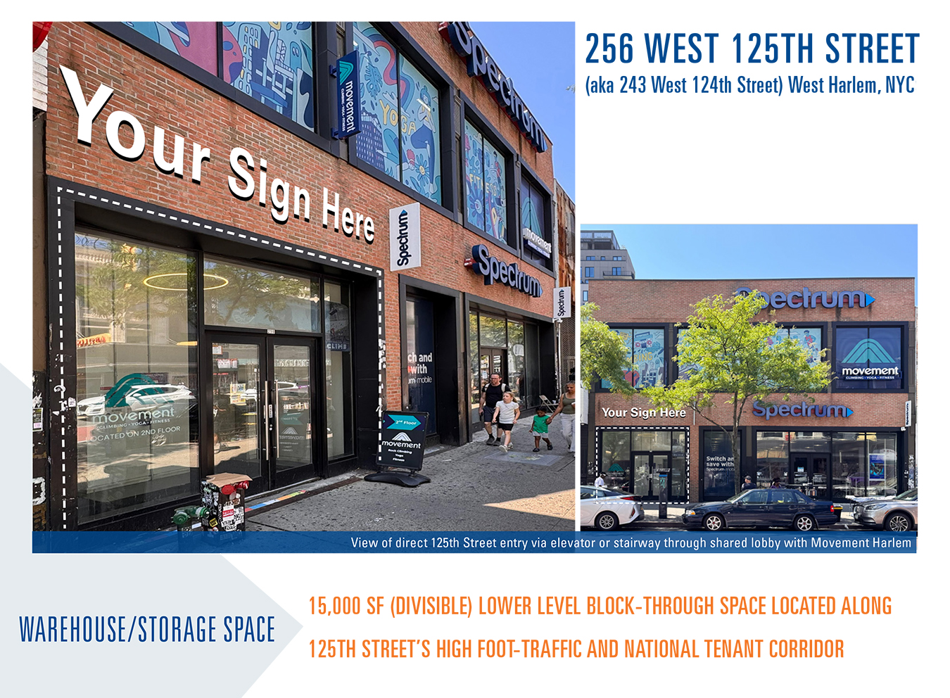 256 W 125th St, Lower Level